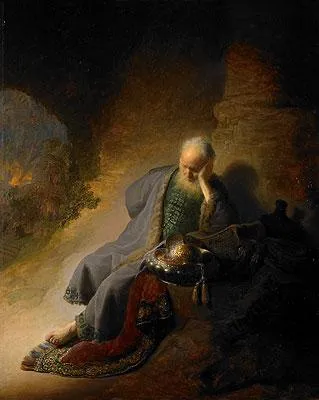 Jeremiah Lamenting The Destruction Of Jerusalem